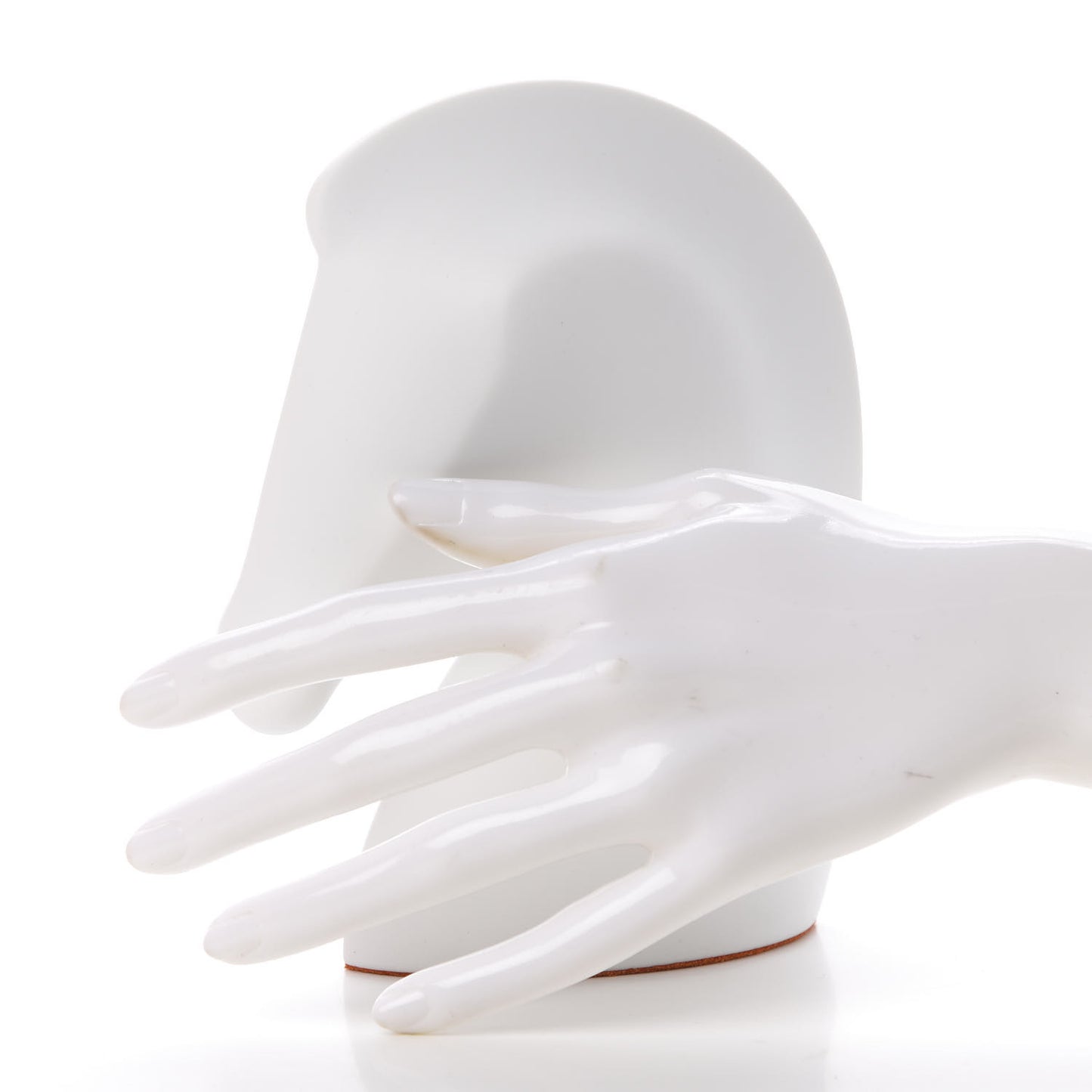 Porcelain Samarcande Paperweight Biscuit Orange