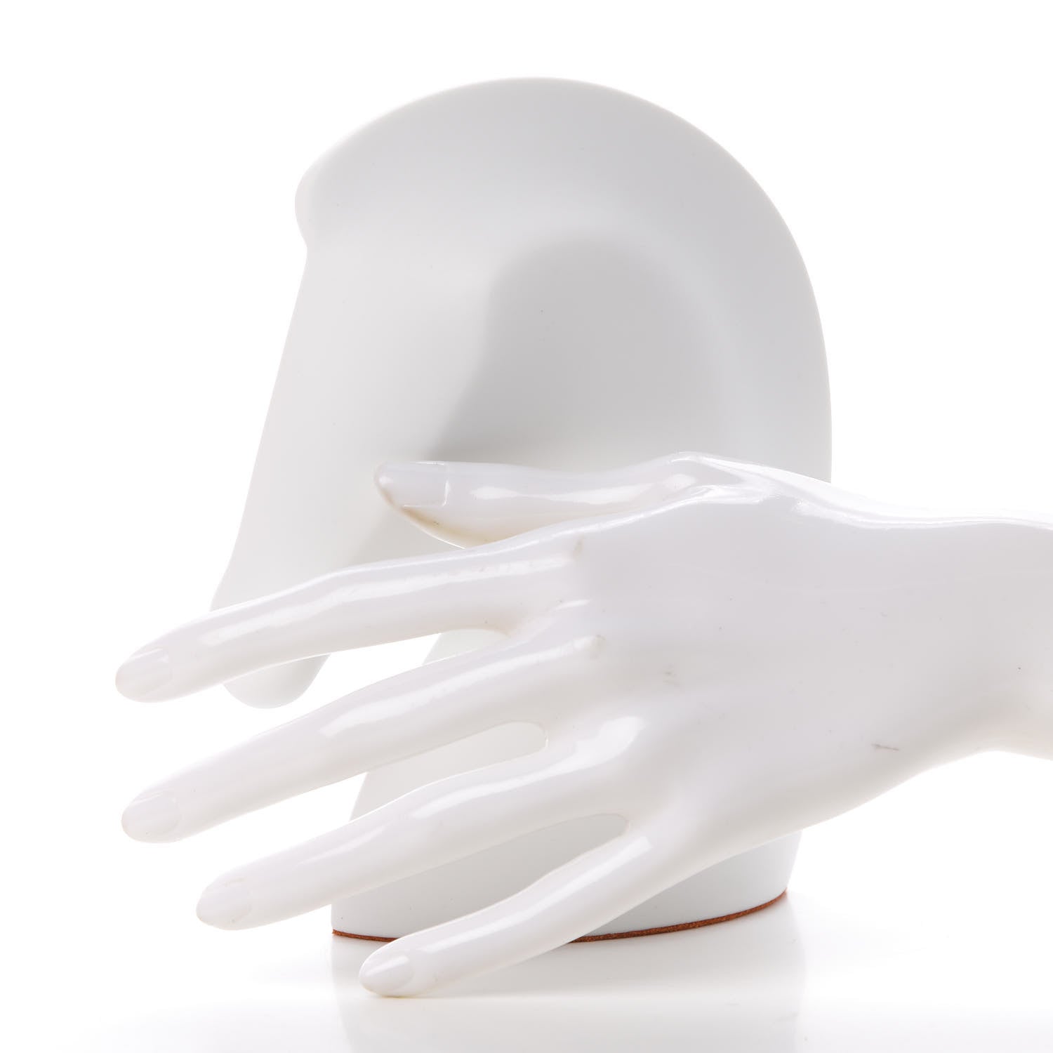 Hermes Porcelain Samarcande Paperweight Biscuit Orange 2 of 7