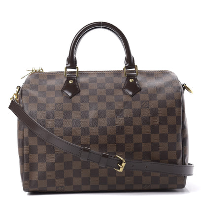 Louis Vuitton Damier Ebene Speedy Bandouliere 30 1 of 14