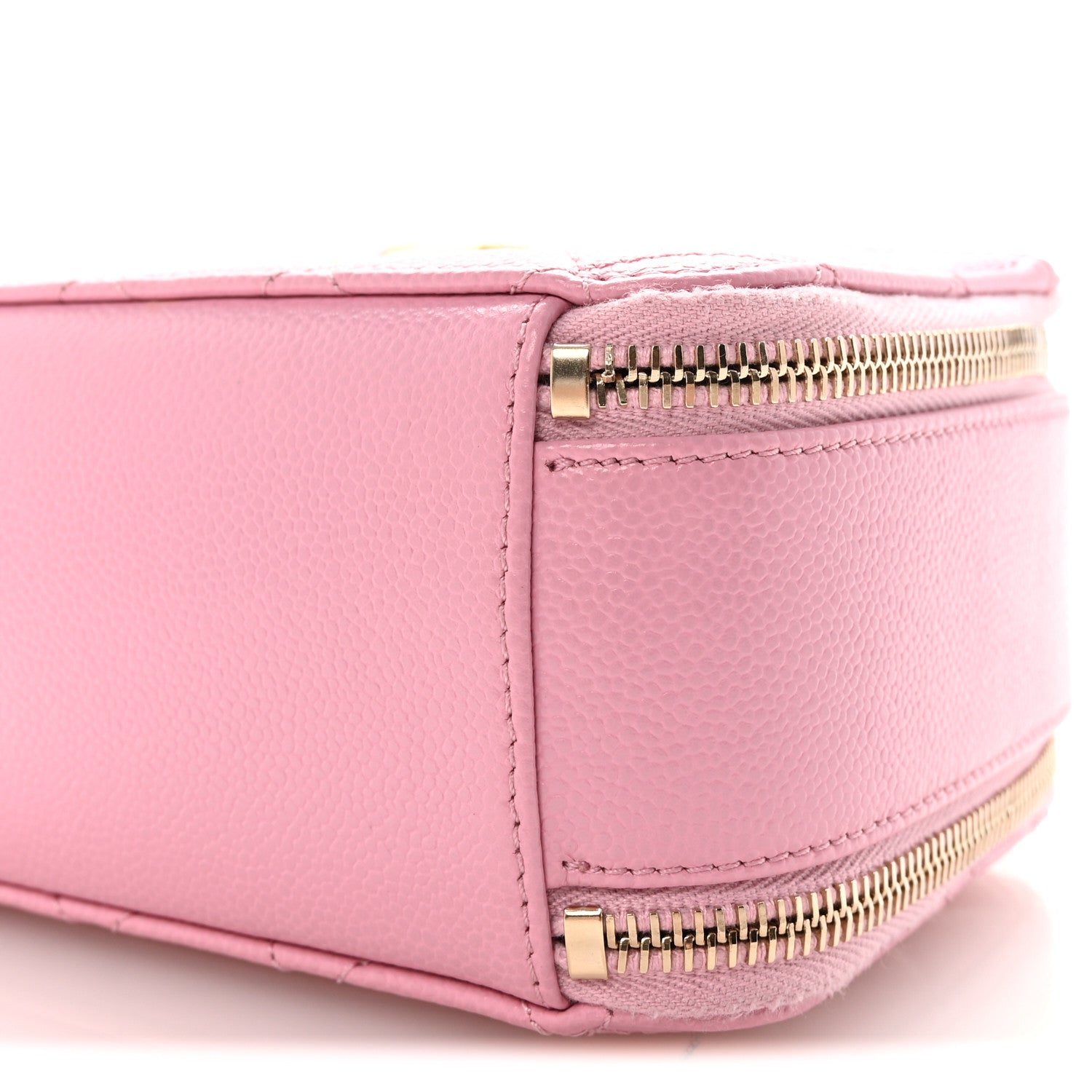Chanel Caviar Quilted Pick Me Up Mini Vanity Case Pink 1882308