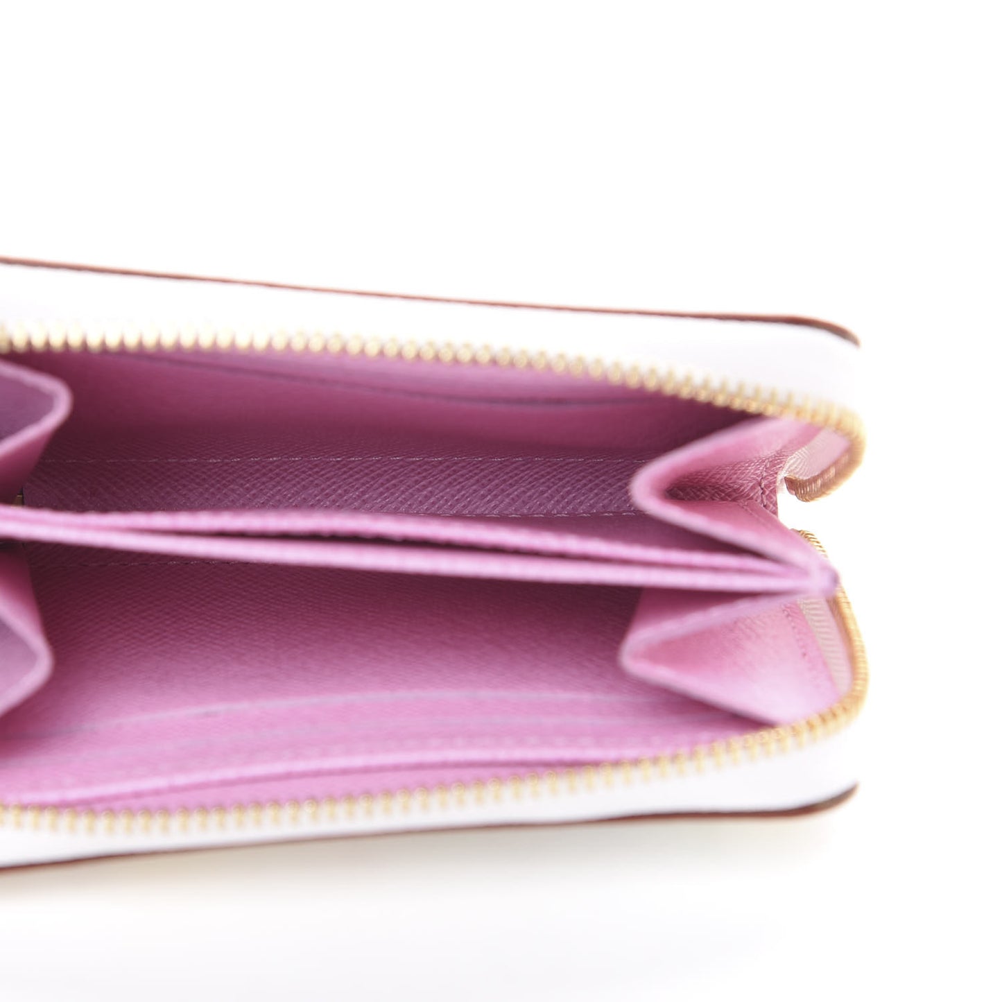 Monogram Multicolor Zippy Coin Purse Wallet White Litchi