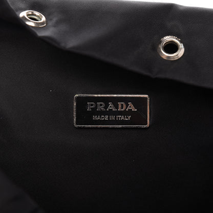 Prada Tessuto Nylon Montagna Double Buckle Backpack Black 8 of 10
