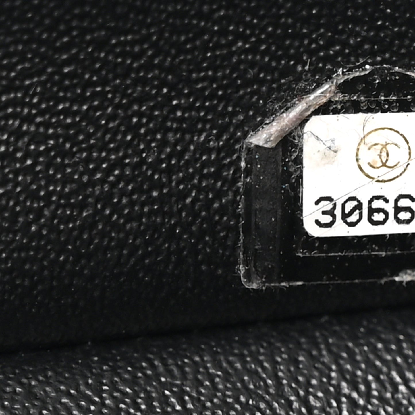 Lambskin Quilted Mini Square Flap Black
