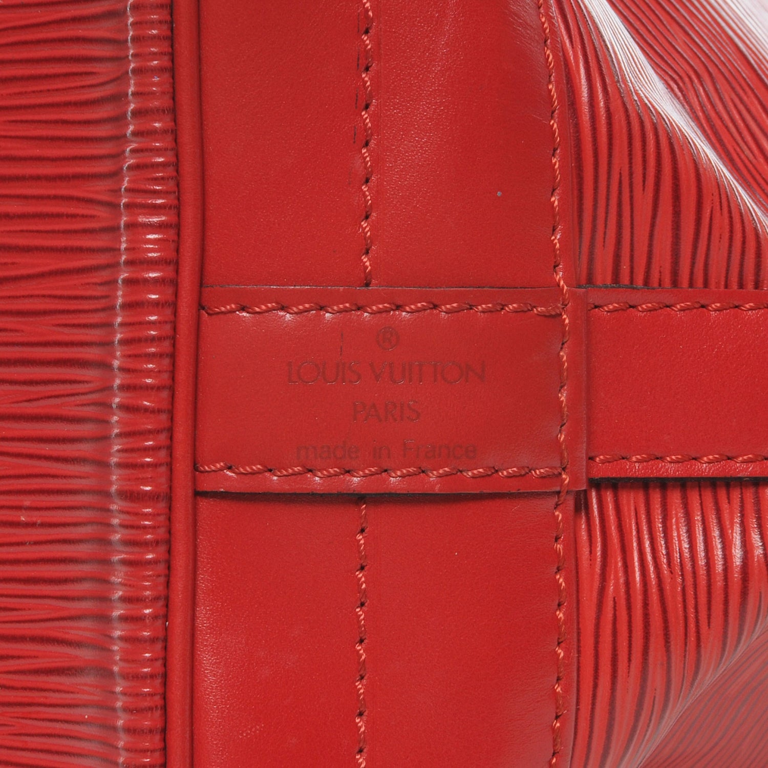 Louis Vuitton Epi Noe Large Red 5 of 8