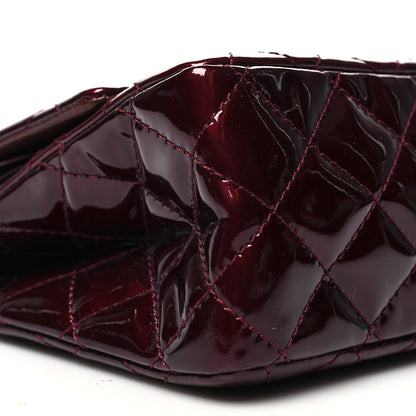 Chanel Patent Quilted 2.55 Reissue 226 Flap Burgundy 9 of 12