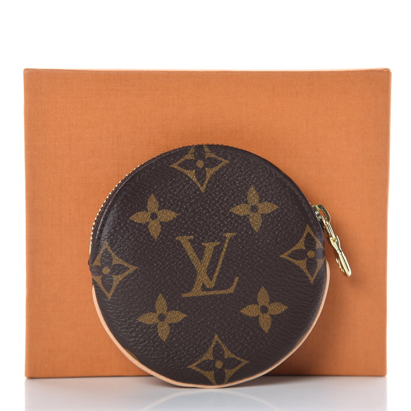 Monogram Round Coin Purse