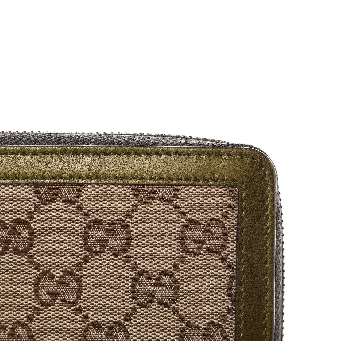 Monogram Sukey Zip Around Wallet Green