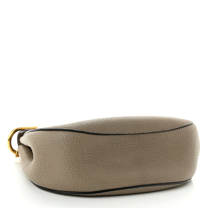 Chloe Grained Lambskin Mini Drew Shoulder Bag Motty Grey 4 of 9