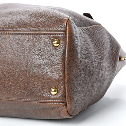 Prada Cervo Shopping Tote Bruciato 10 of 14