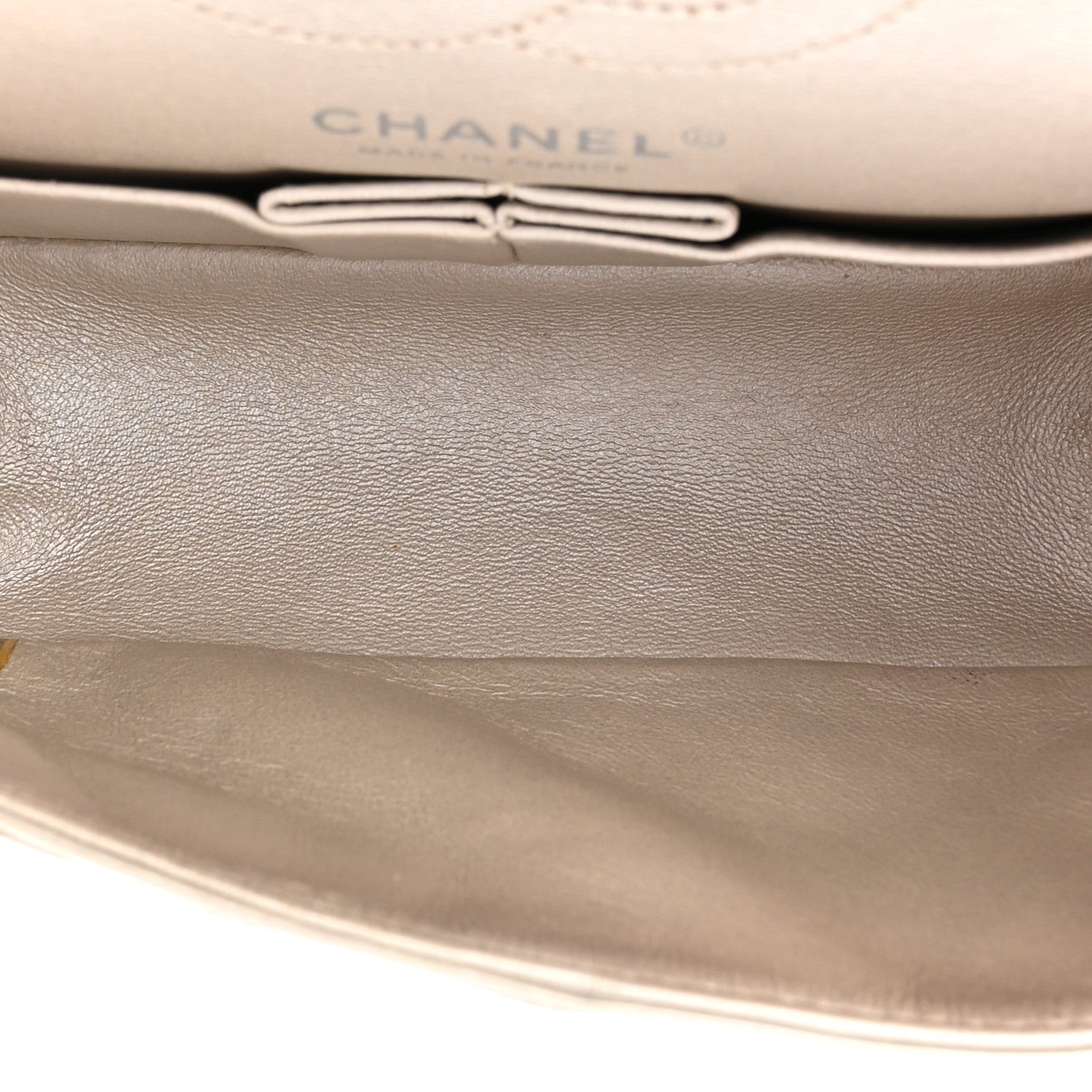 Chanel Metallic Aged Calfskin Quilted 2.55 Reissue Mini Flap Light Gold 5 of 16