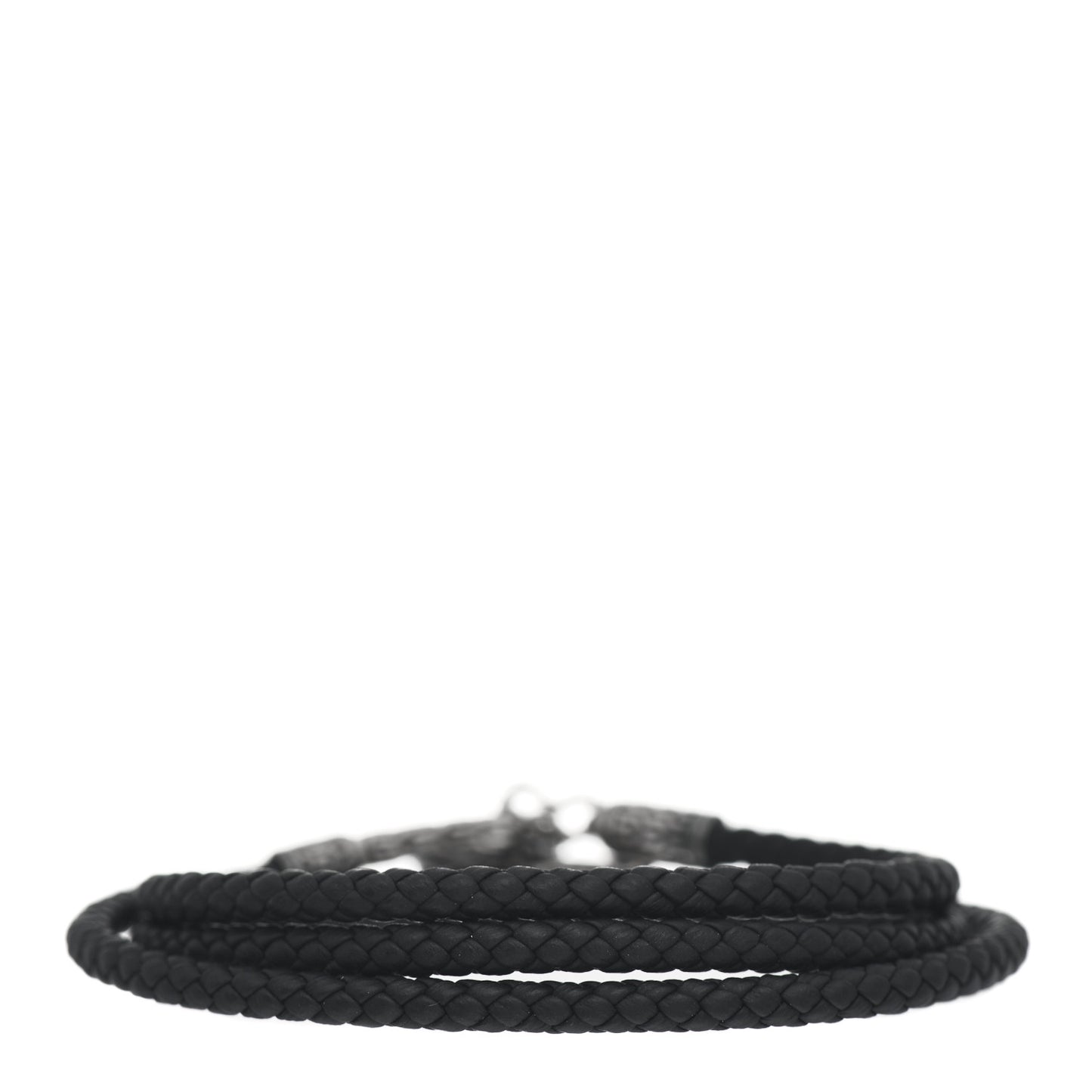 Sterling Silver Leather Legends Naga Triple Wrap Bracelet