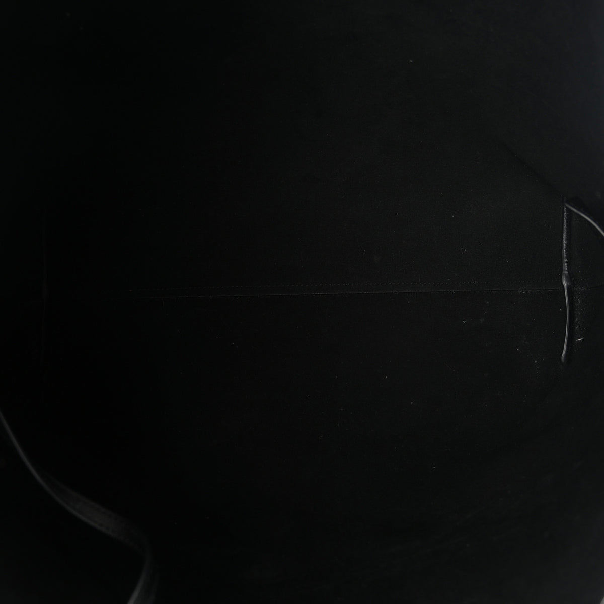 Calfskin Large Shopping Tote Black