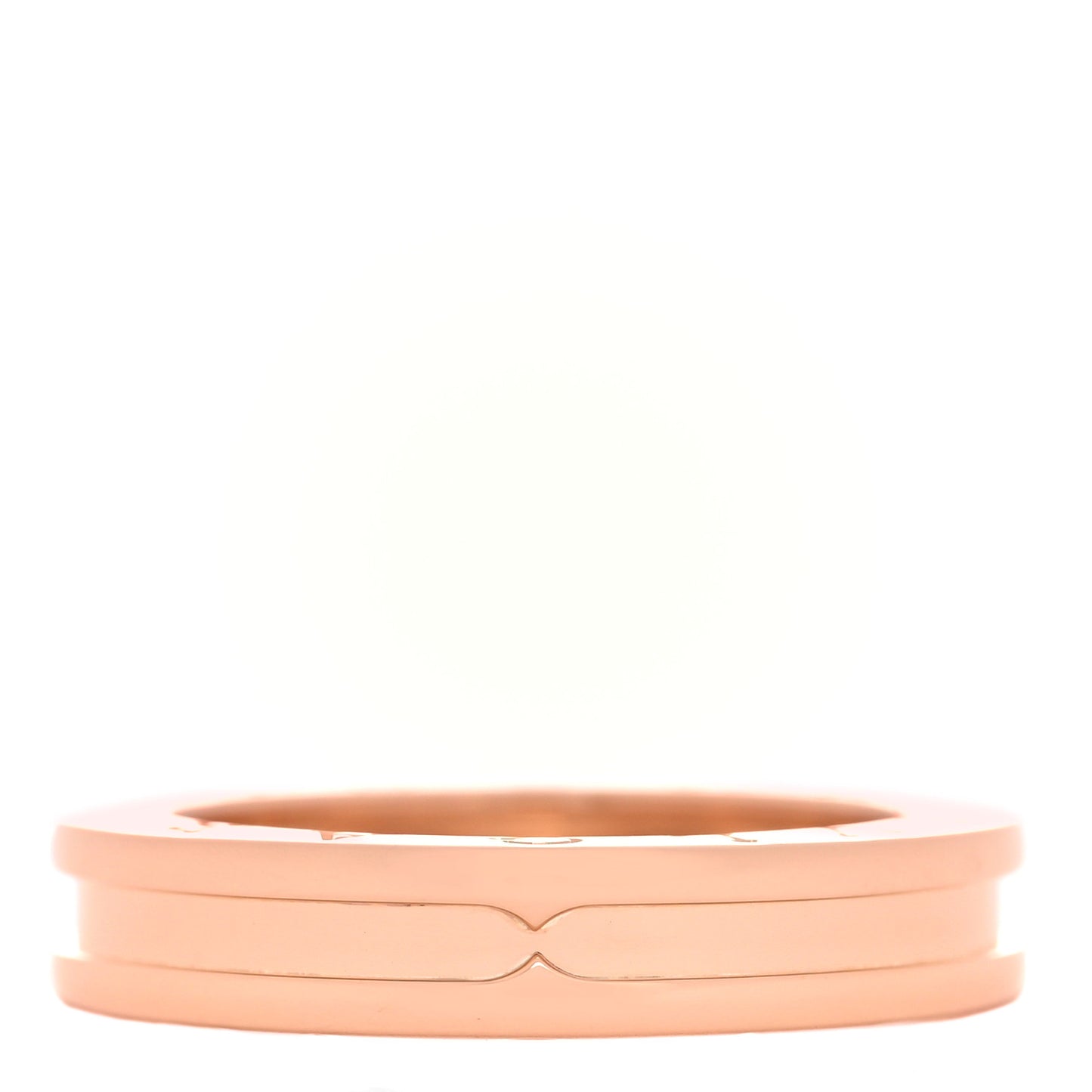 18K Rose Gold B.Zero1 One-Band Ring 57 8