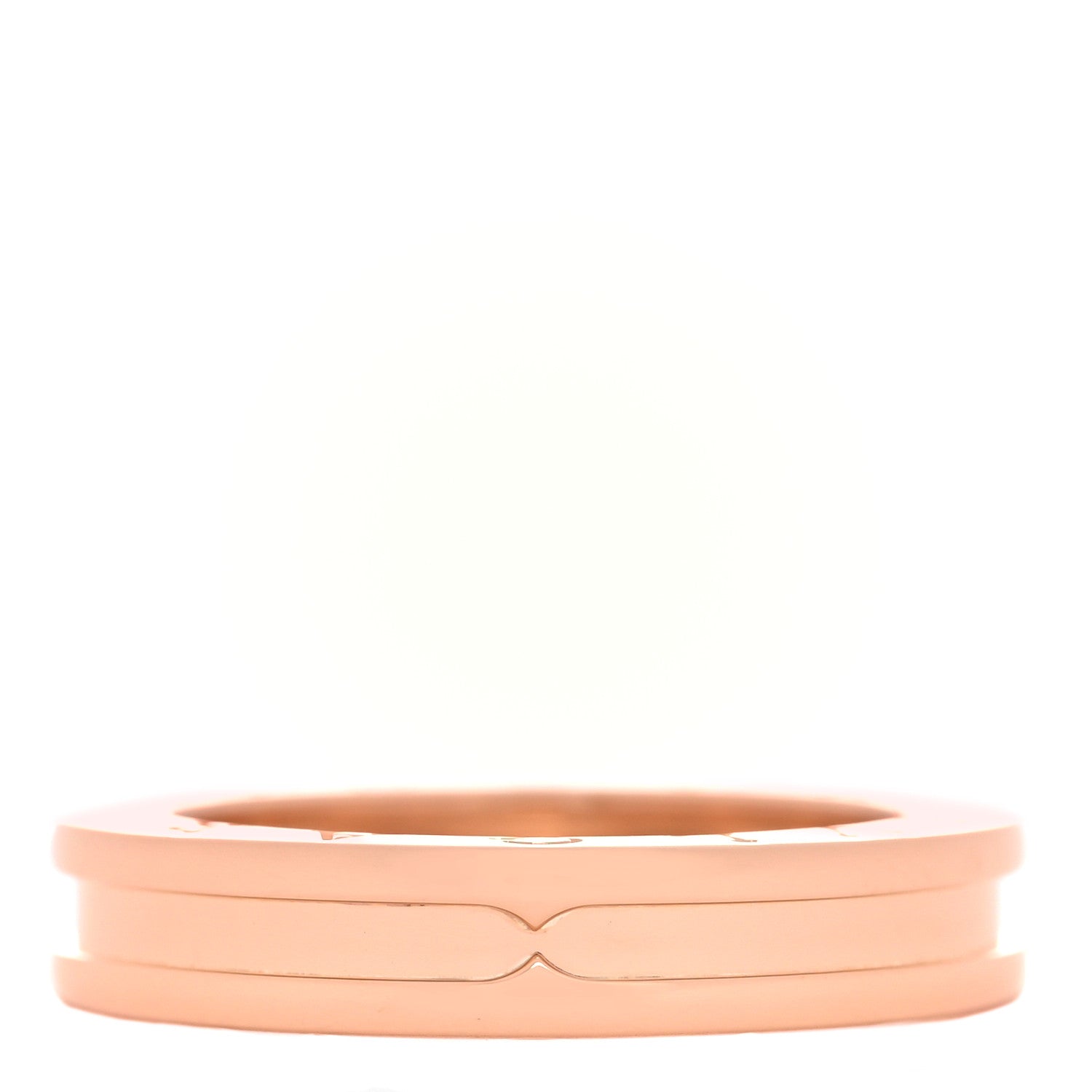 Bulgari 18K Rose Gold B.Zero1 One-Band Ring 57 8 1 of 6