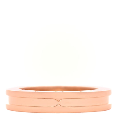 Bulgari 18K Rose Gold B.Zero1 One-Band Ring 57 8 1 of 6