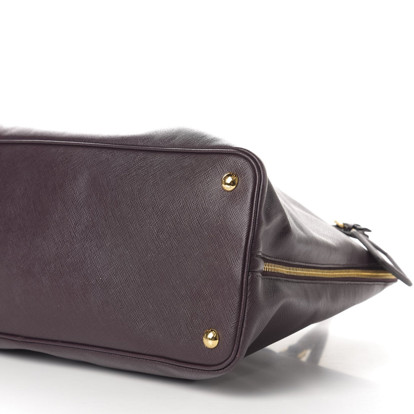 Saffiano Lux Large Promenade Tote Bordeaux
