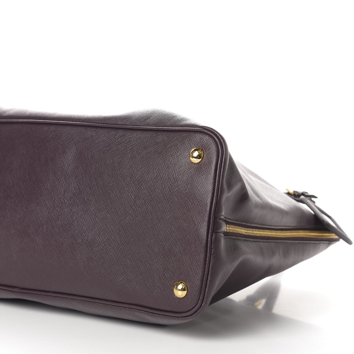 Prada Saffiano Lux Large Promenade Tote Bordeaux 9 of 11
