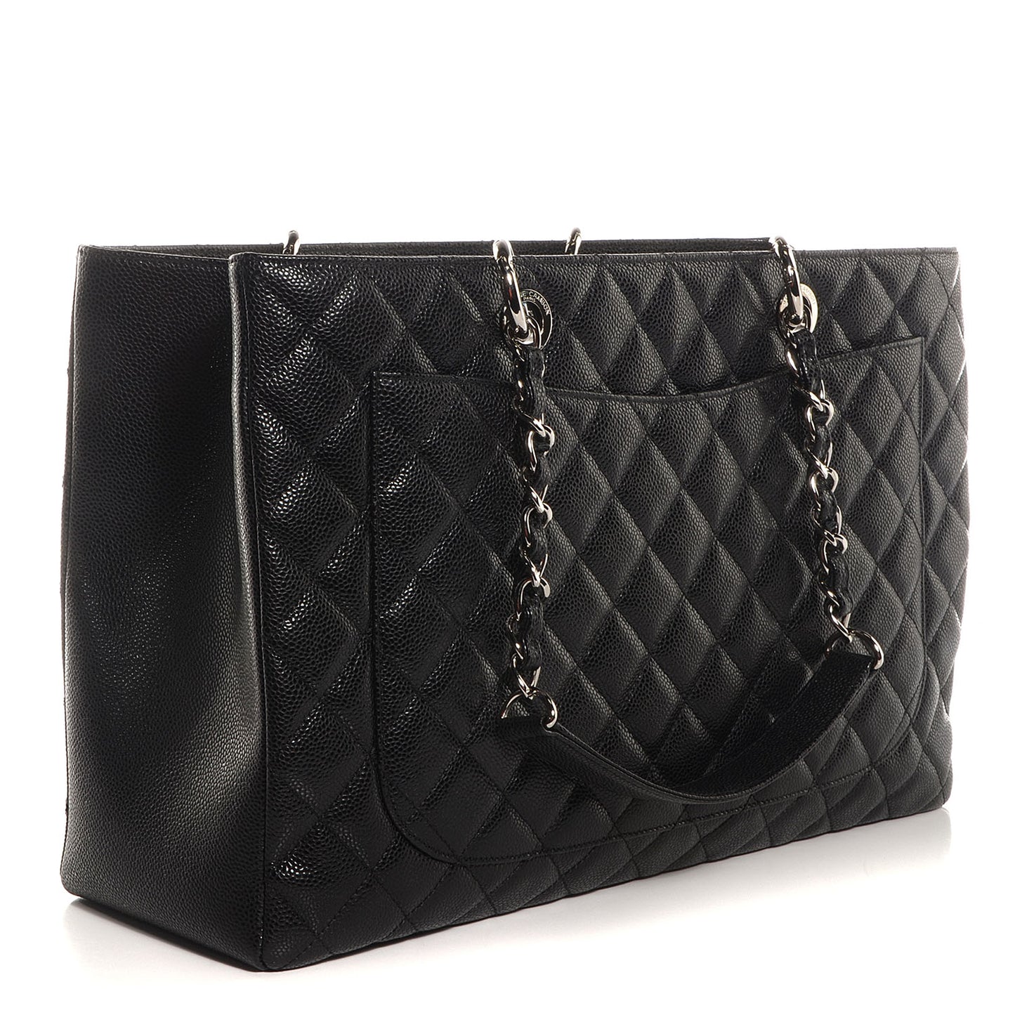 Caviar XL Grand Shopping Tote GST Black