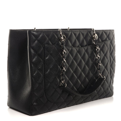 Chanel Caviar XL Grand Shopping Tote GST Black 3 of 8