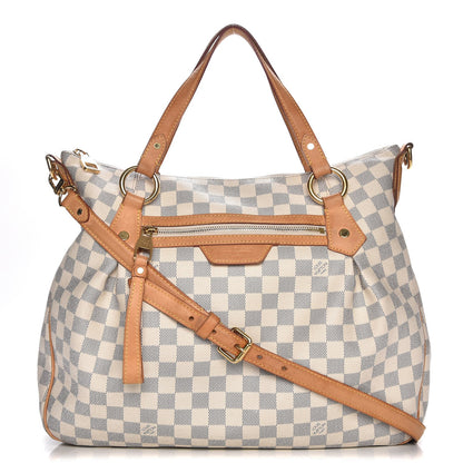 Louis Vuitton Damier Azur Evora MM 1 of 12