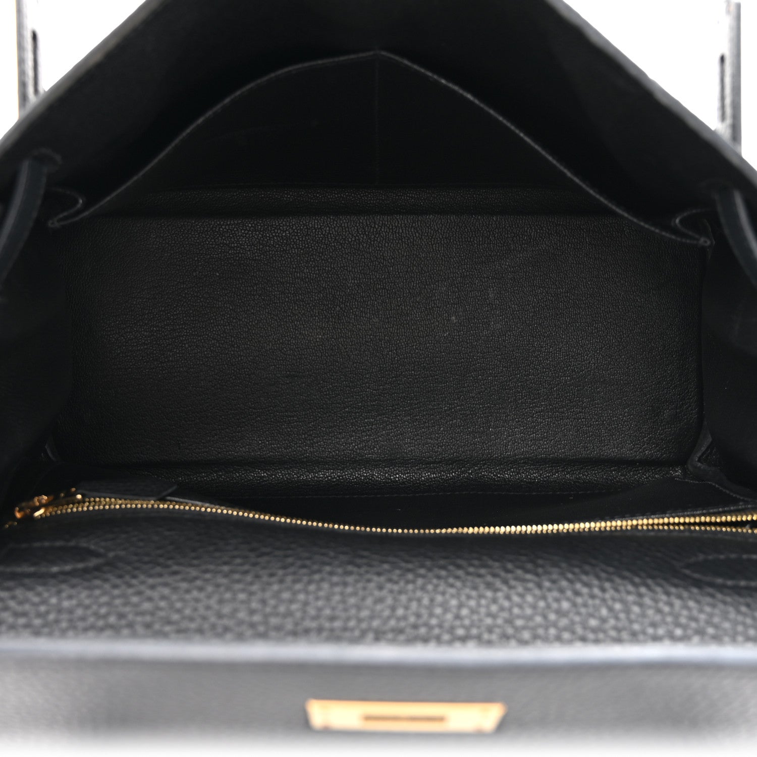 Hermes Togo Kelly Retourne 28 Black 5 of 10