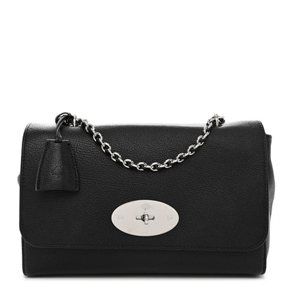 Mulberry Small Classic Grain Calfskin Medium Lily Flap Black 1 of 9