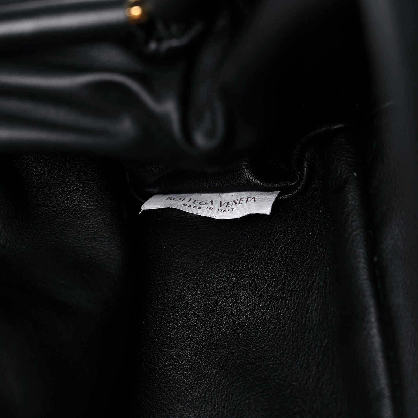 Smooth Butter Calf The Pouch Oversized Clutch Black