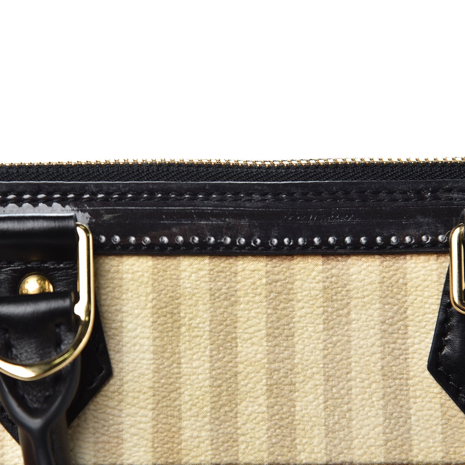 Louis Vuitton Transformed Canvas Patent Time Trunk Alma PM Beige 8 of 9