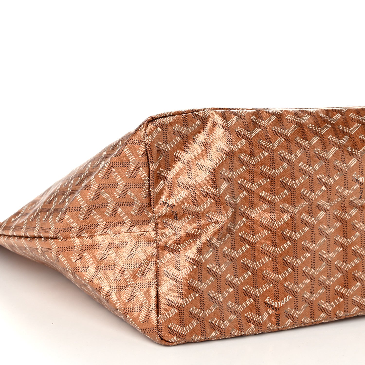 Goyard Goyardine Precious Metals Saint Louis GM Rose Gold 9 of 10