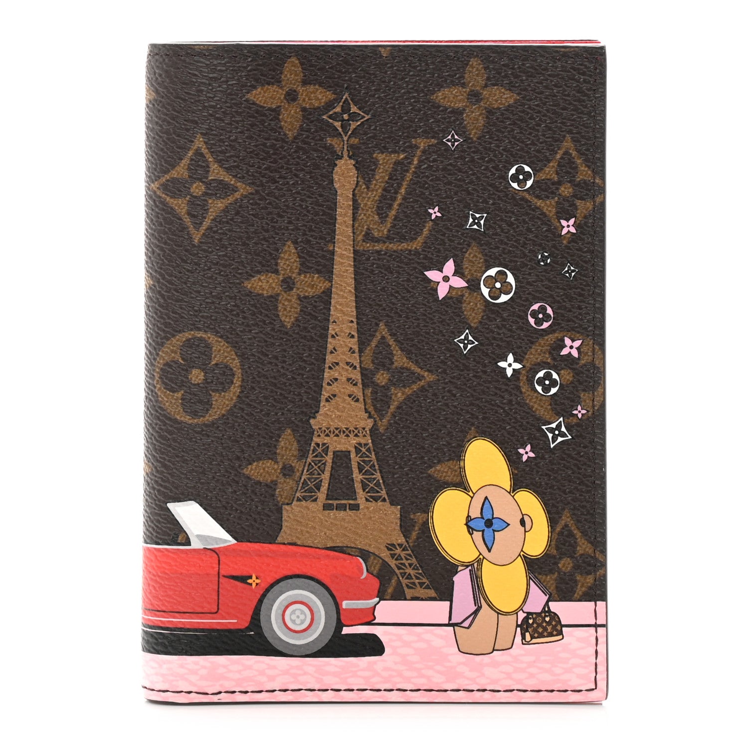 Louis Vuitton Monogram 2019 Christmas Animation Passport Cover Rouge 1 of 7