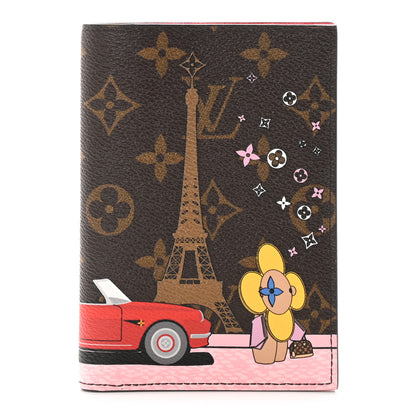 Louis Vuitton Monogram 2019 Christmas Animation Passport Cover Rouge 1 of 7