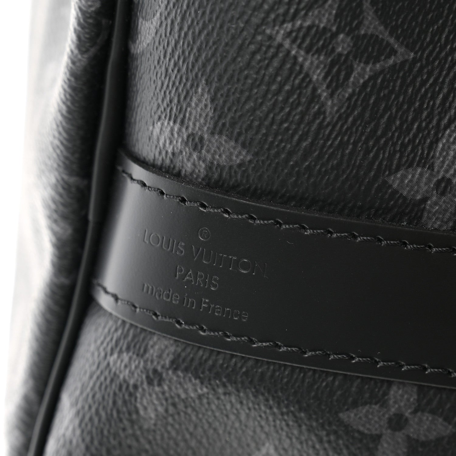 Louis Vuitton Monogram Eclipse Keepall Bandouliere 55 5 of 12
