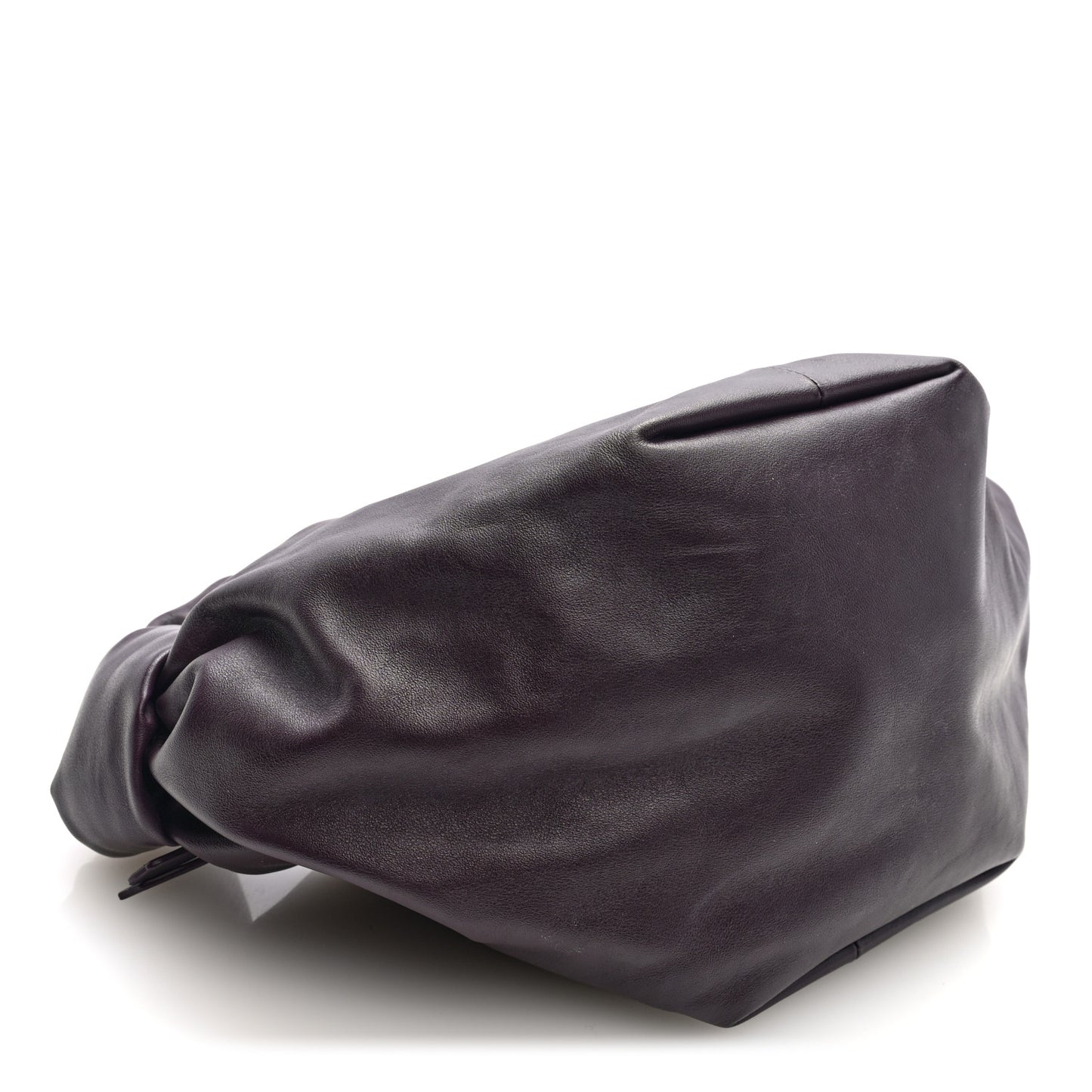 Calfskin Mini Double Knot Hobo Barolo