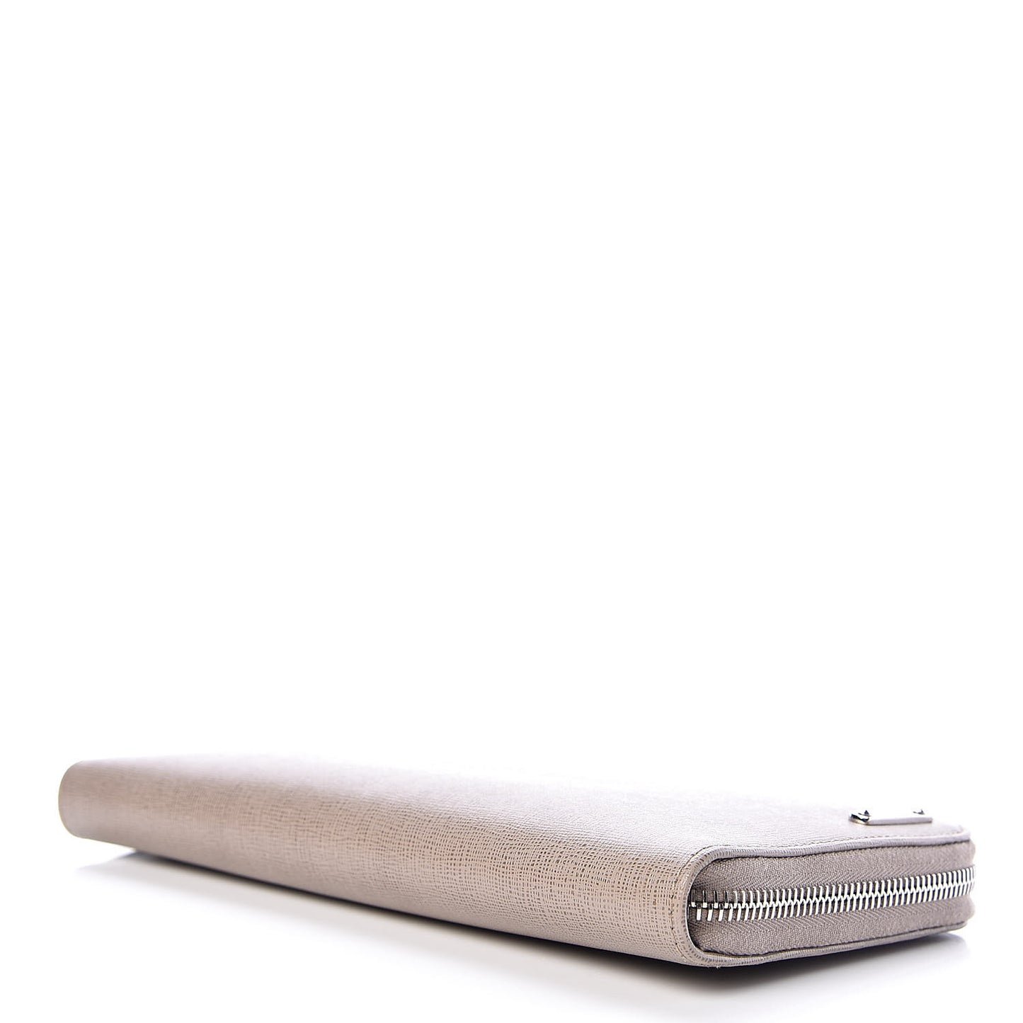 Vitello Elite Zip Around Wallet Tortora