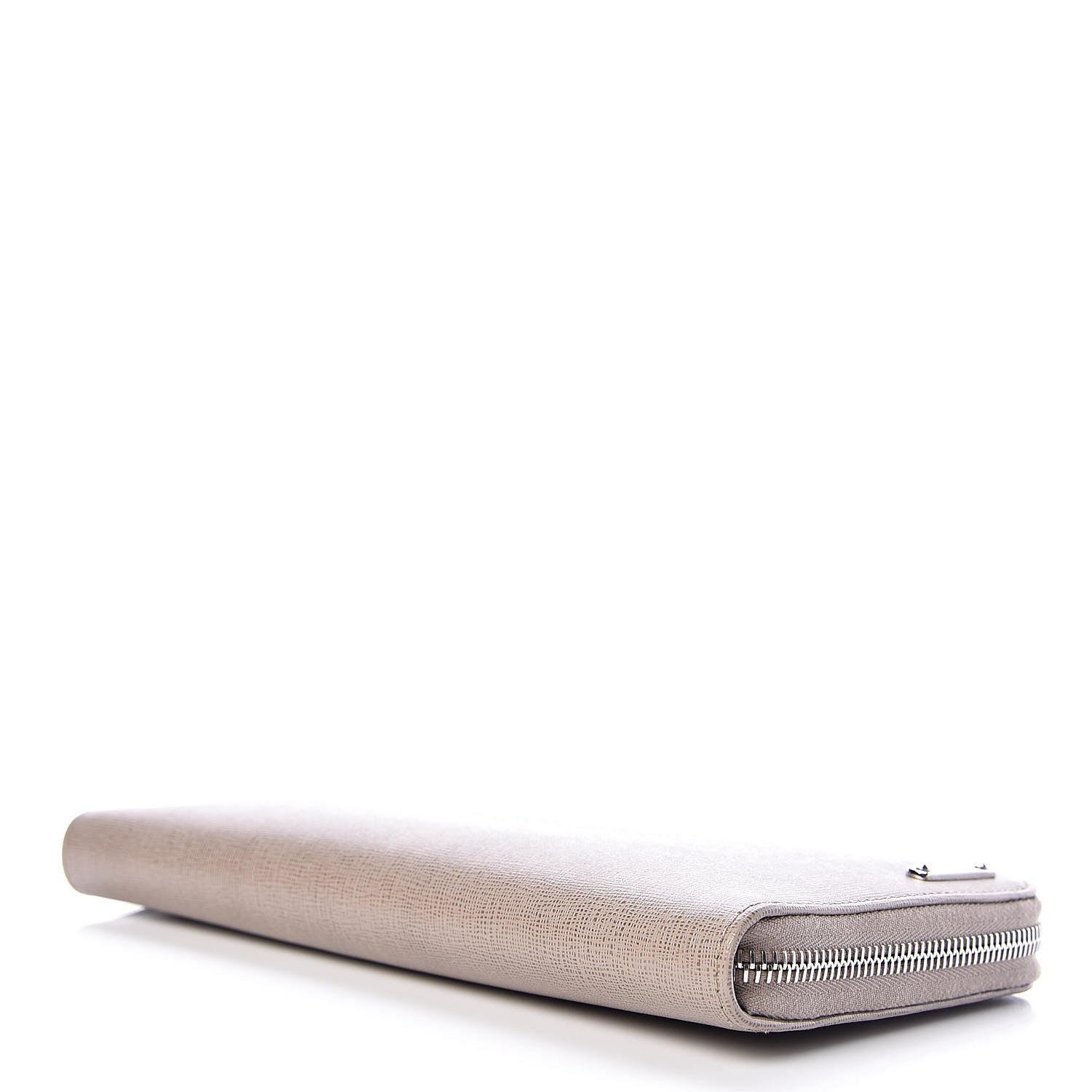 Fendi Vitello Elite Zip Around Wallet Tortora 4 of 7