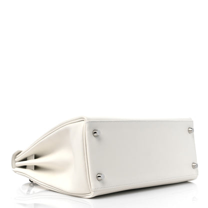Hermes Evercolor Kelly Retourne 28 White 4 of 10