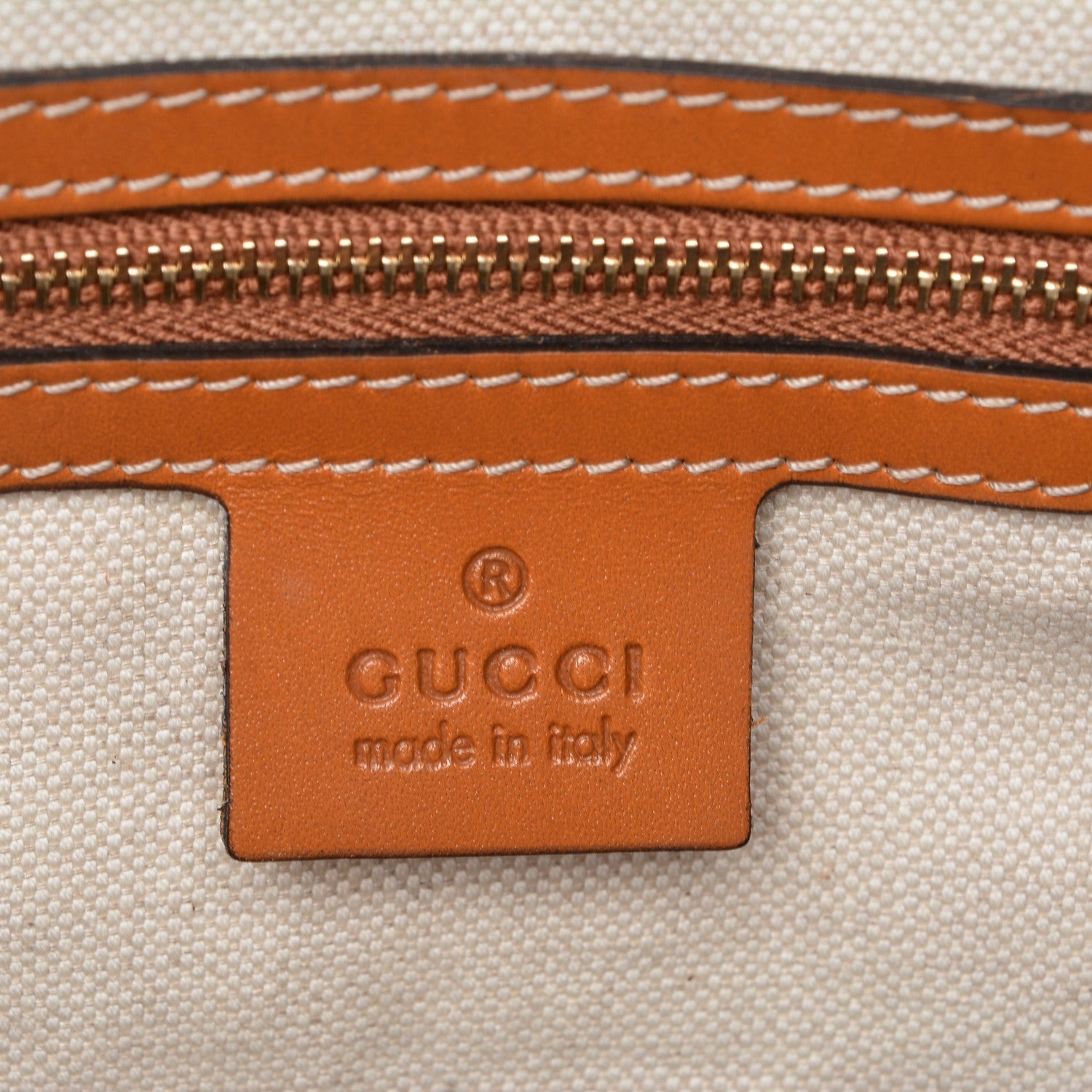 Gucci Monogram Vintage Web Medium Boston Tobacco 6 of 7