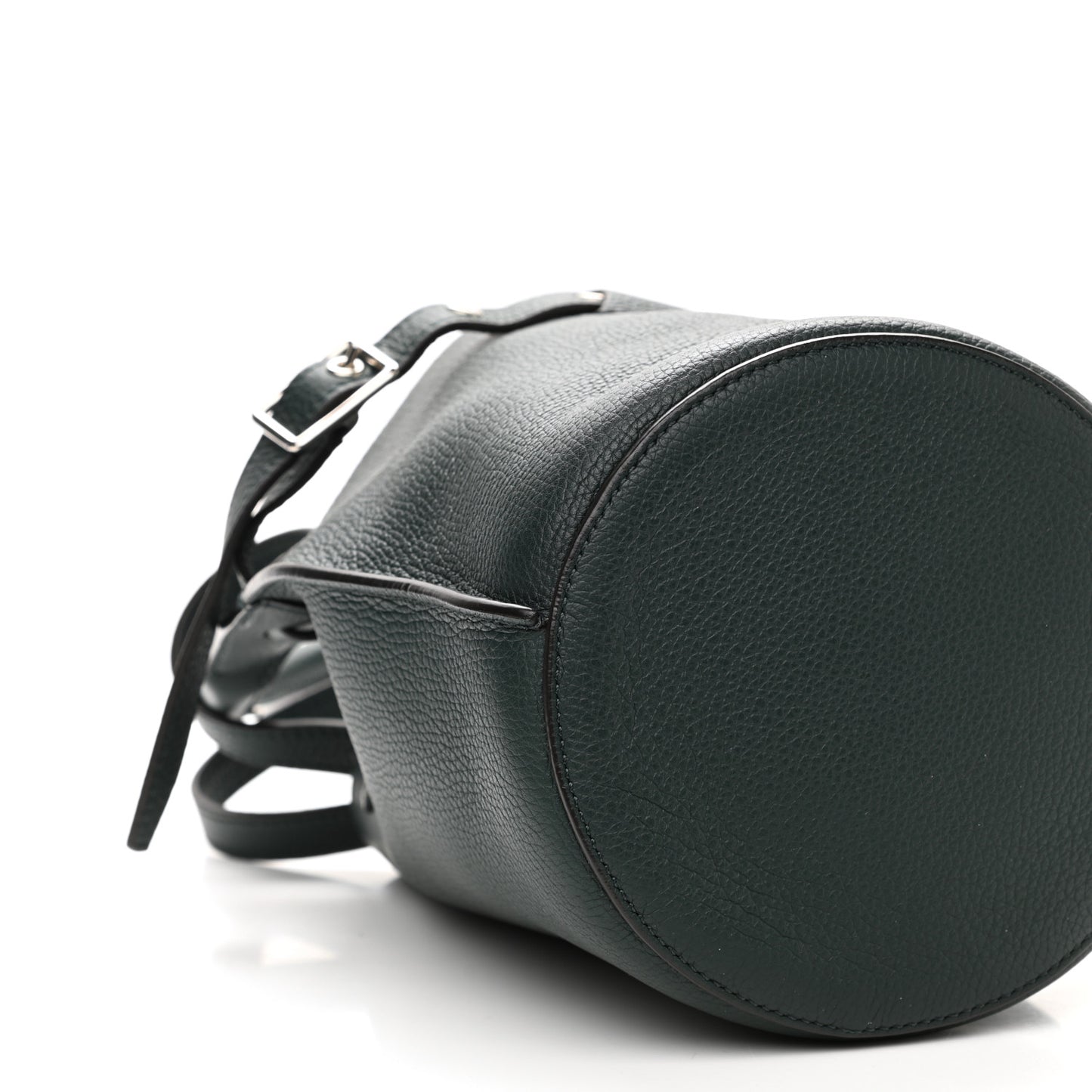 Supple Grained Calfskin Nano Big Bag Bucket Amazone