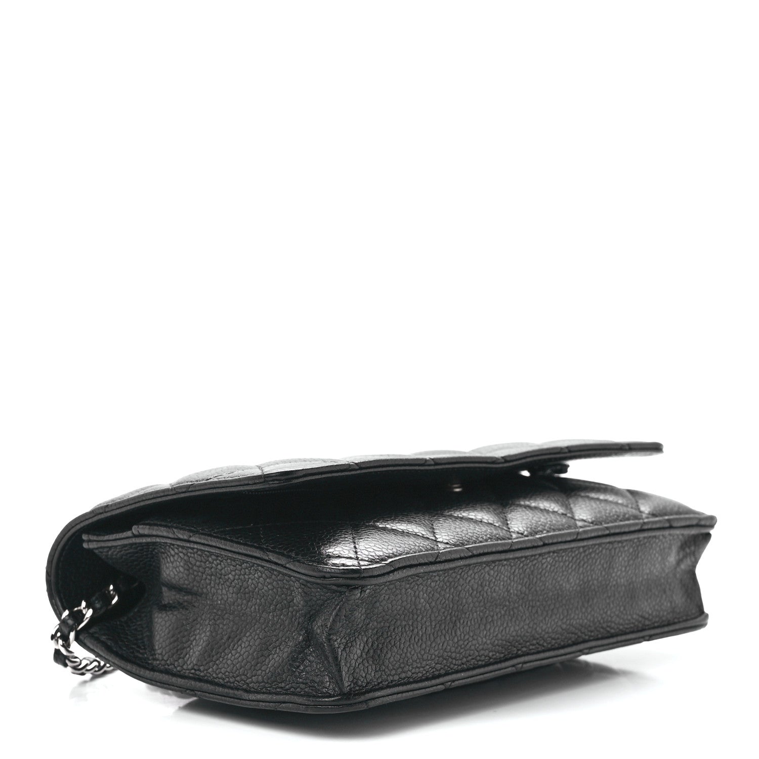 Chanel Caviar Quilted Wallet On Chain WOC Black 4 of 12