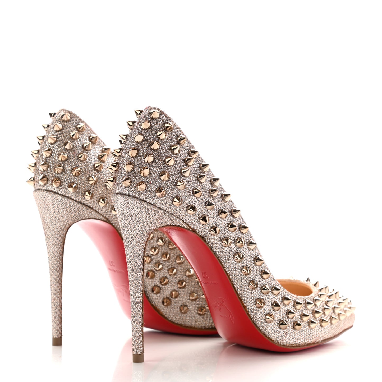 Glitter Diams Follies Spikes 100 Pumps 37 Colombe