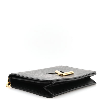 Louis Vuitton Epi Twist Belt Chain Wallet Black 4 of 10