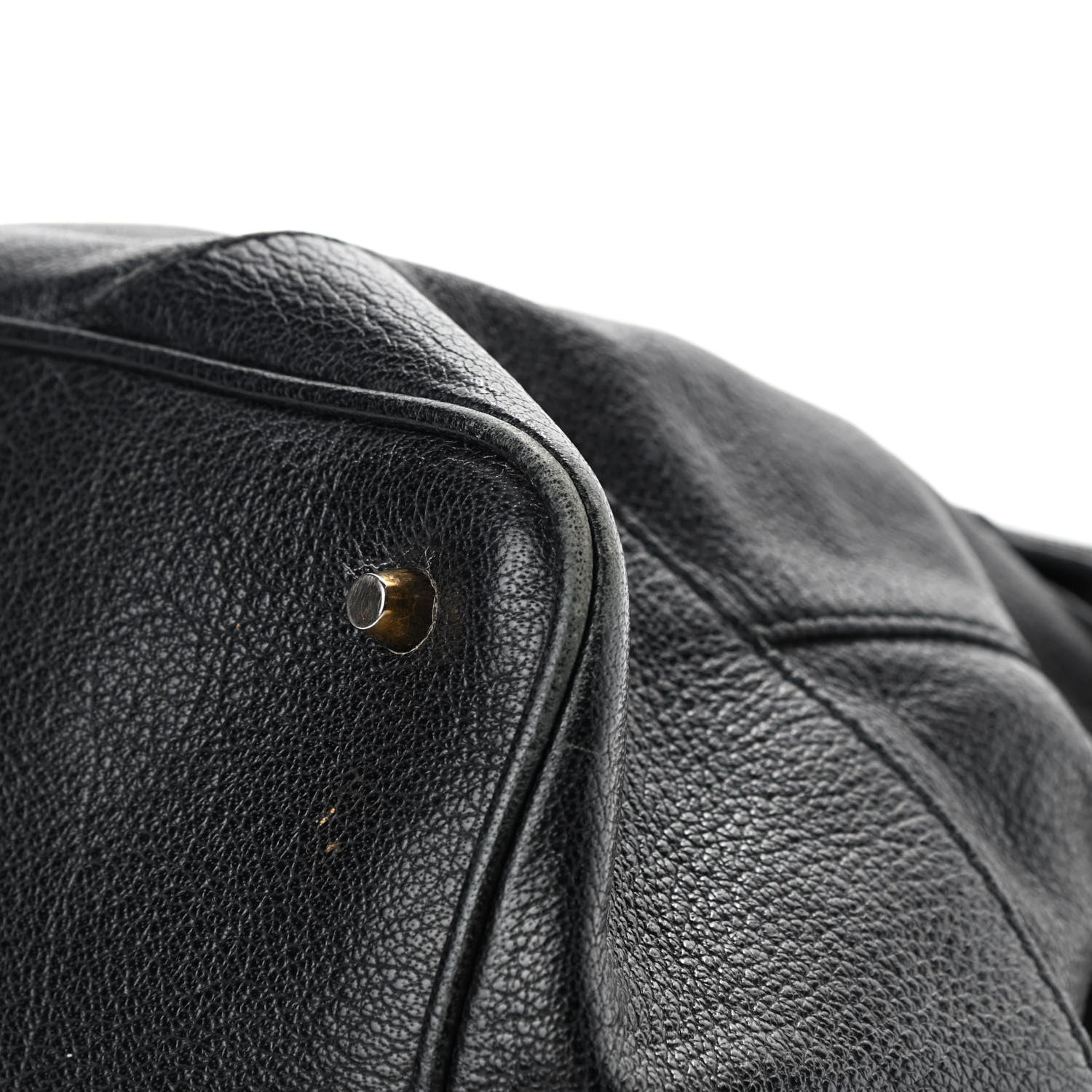 Burberry Calfskin Chain Hobo Black 8 of 8