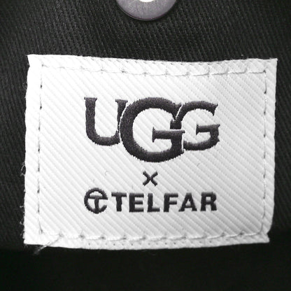 Telfar X UGG Suede Shearling Small Shopping Bag Black 6 of 9