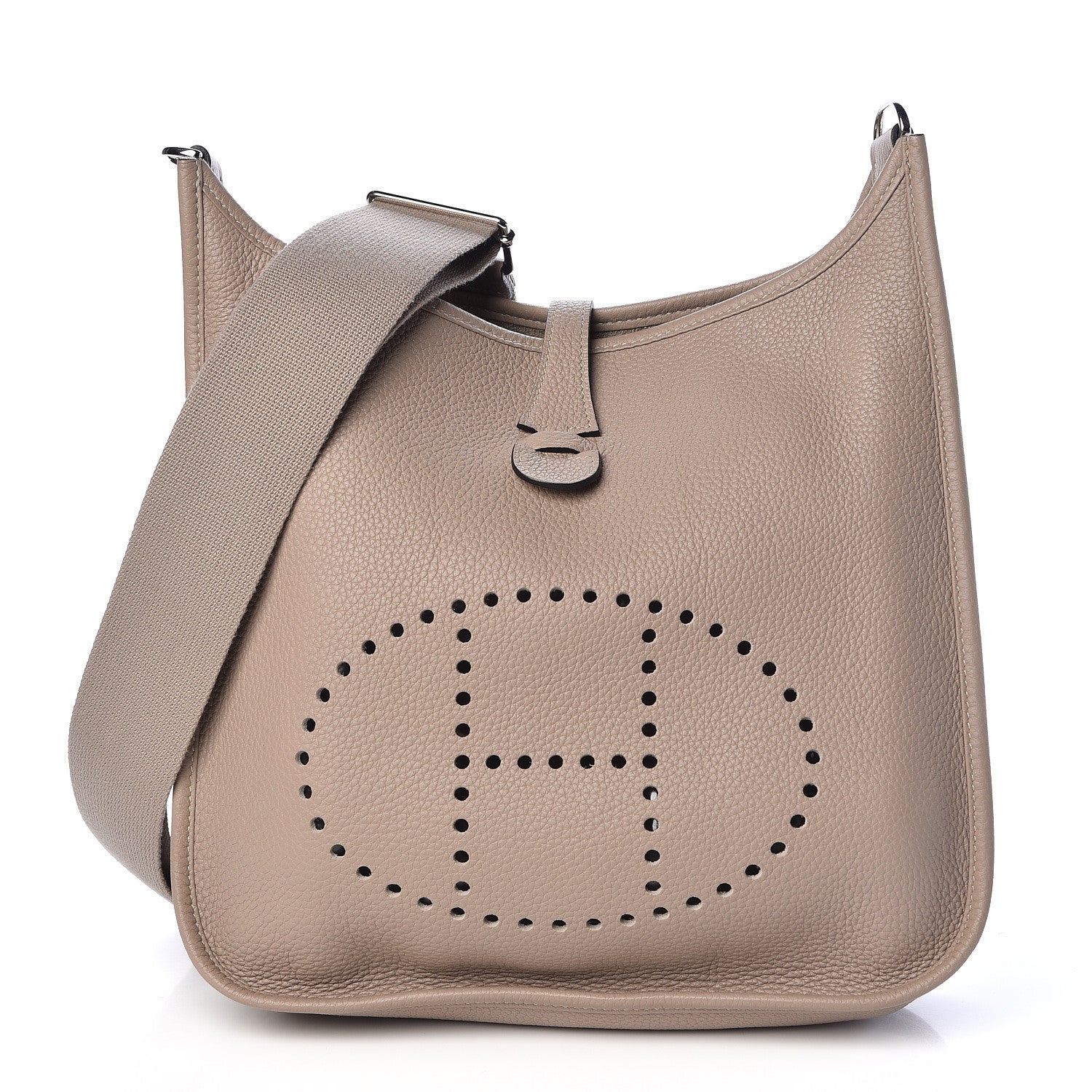 Hermes Taurillon Clemence Evelyne III PM Gris Tourterelle 1 of 38