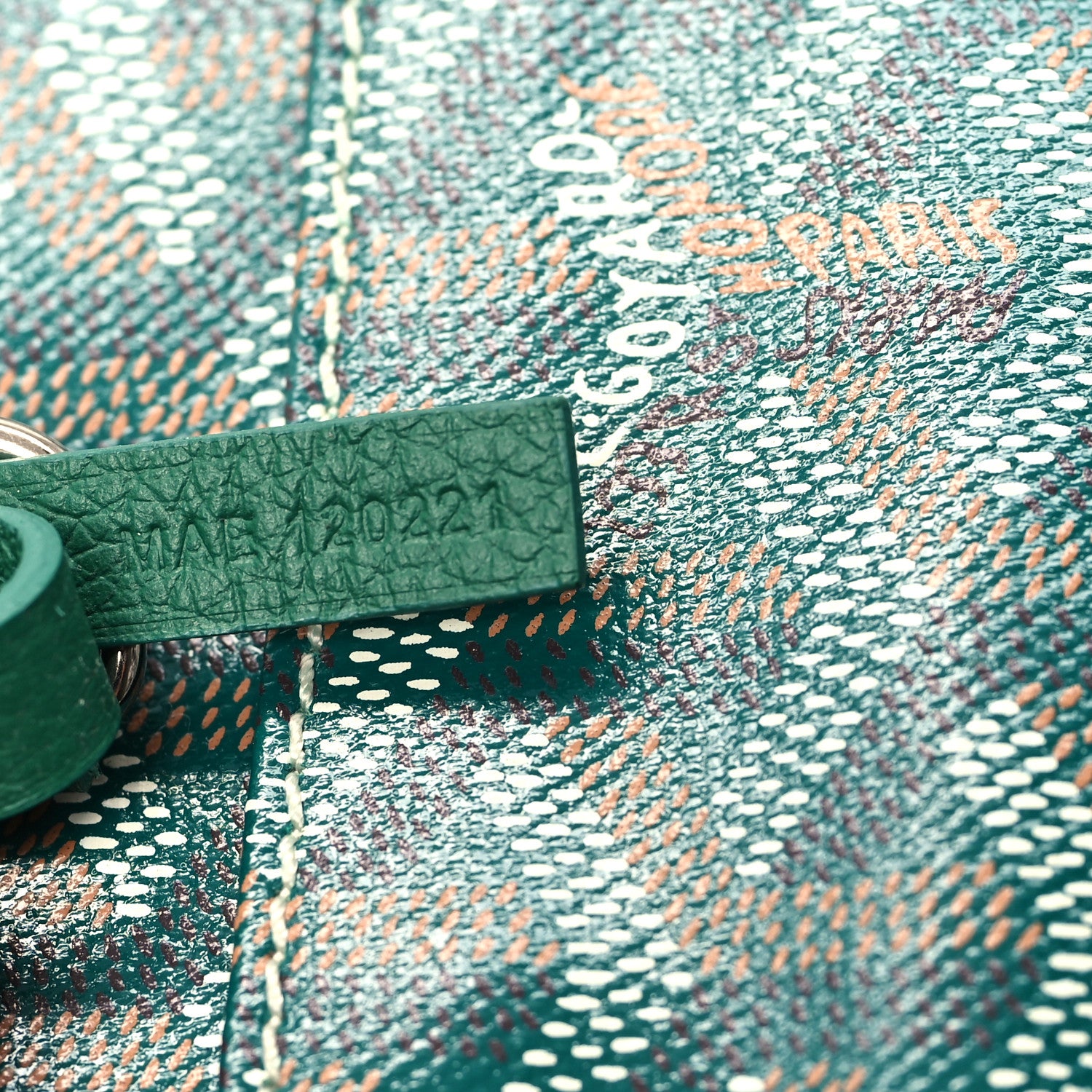 Goyard Goyardine Boheme Hobo Green 8 of 11