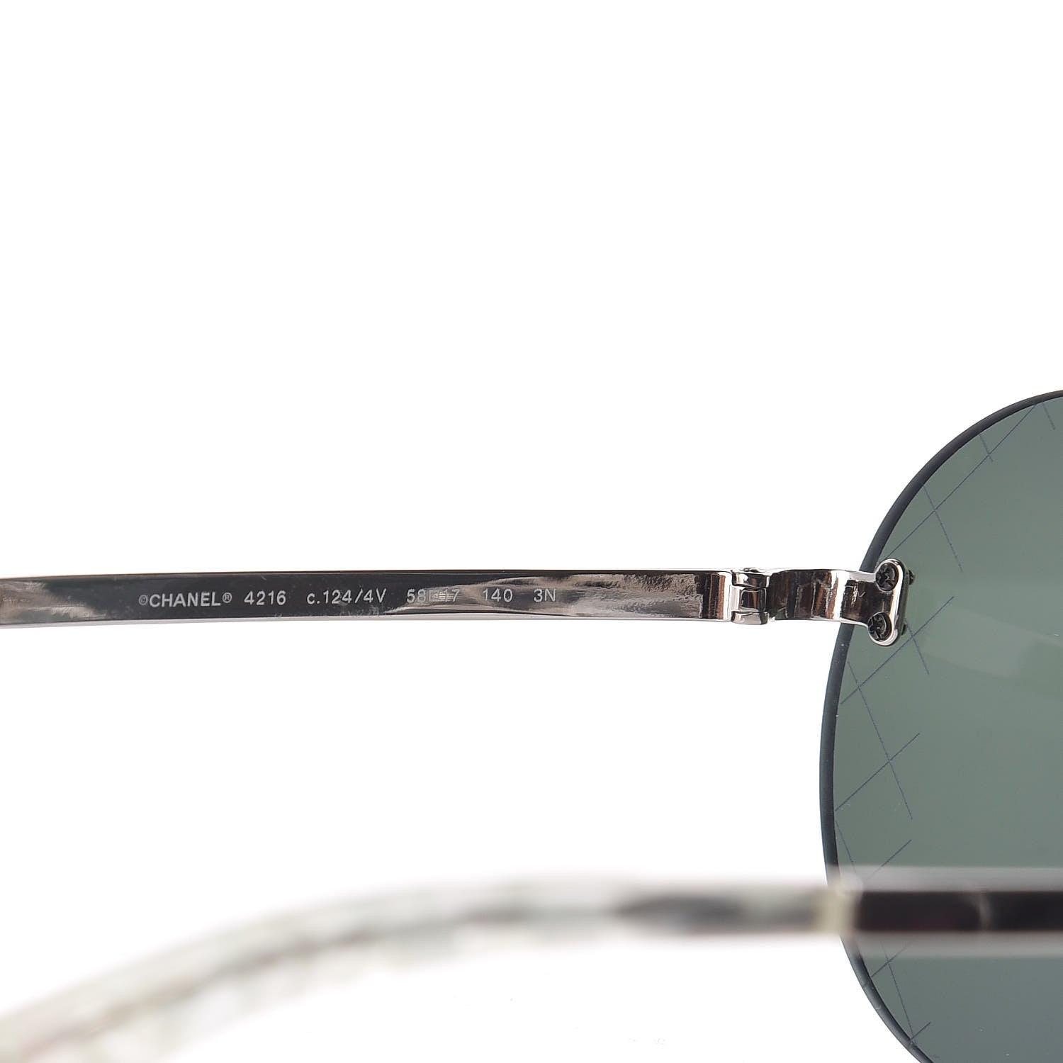 Chanel Mirrored Round Sunglasses 4216 Purple 5 of 6