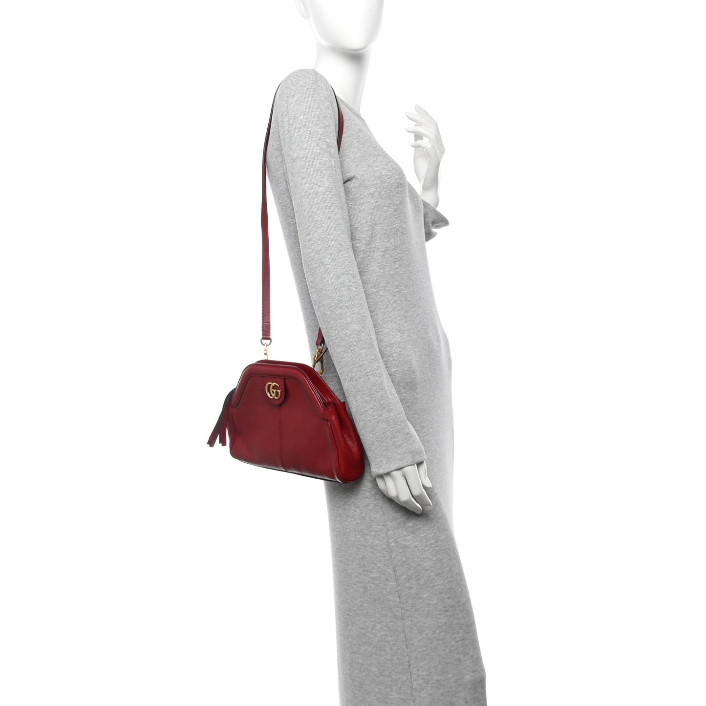 Piuma Lux Calfskin Small Re(Belle) Crossbody Bag Romantic Cerise