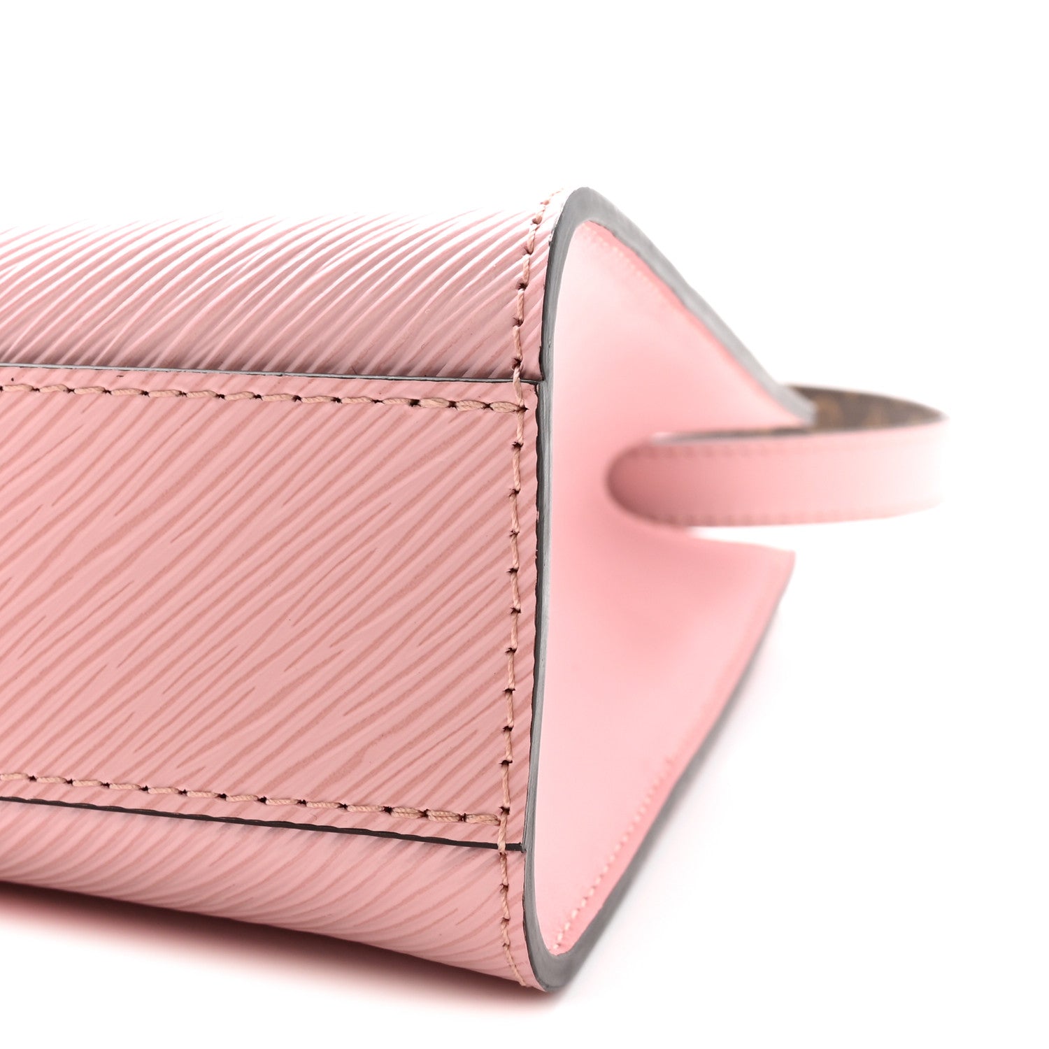Louis Vuitton Epi Sac Plat BB Rose Ballerine 9 of 9