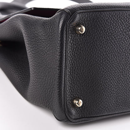 Christian Dior Bullcalf Medium Be Dior Flap Black Fraise 8 of 10