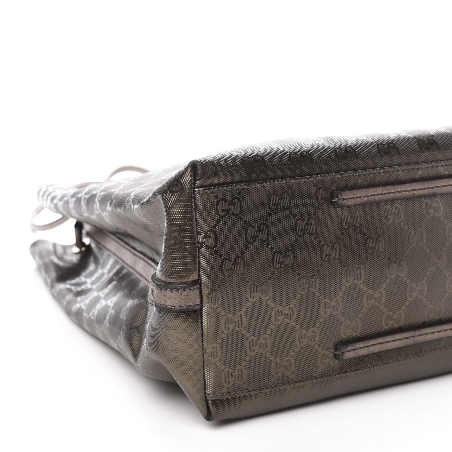 Gucci Imprime Monogram Large Gifford Shopping Tote Pewter 6 of 12